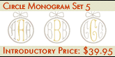 Rustic Monogram Set 1