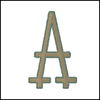 Folk Art Monogram Set 