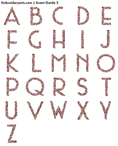 Avant Garde Monogram Set 2