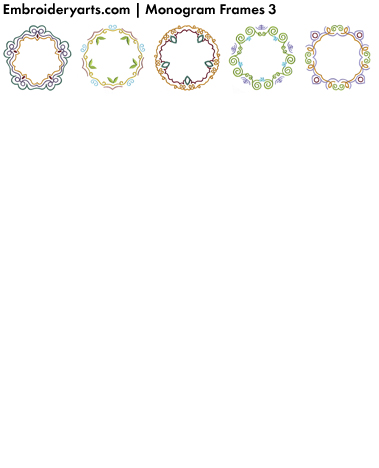 Frames Monogram Set 3