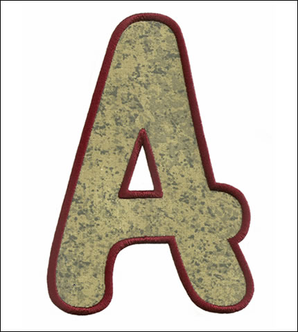 Applique XL Monogram Set 1