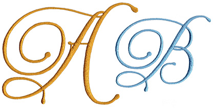 Arabesque Monogram Set 15