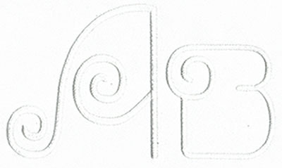 Art Deco Monogram Set 12