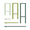 Art Deco XL Monogram Set 5