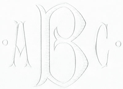 Baroque XL Monogram Set 1