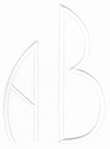 Brushwork Monogram Set 4