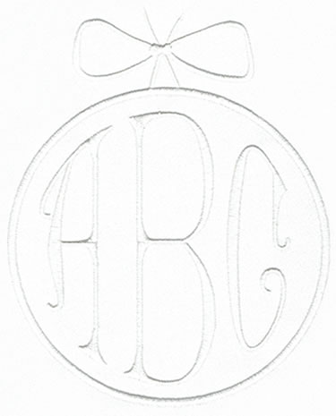 Circle XL Monogram Set 5