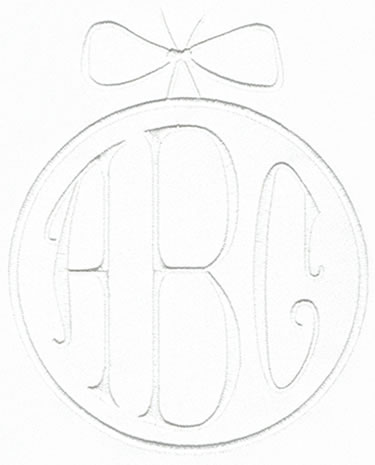 Circle XL Monogram Set 5