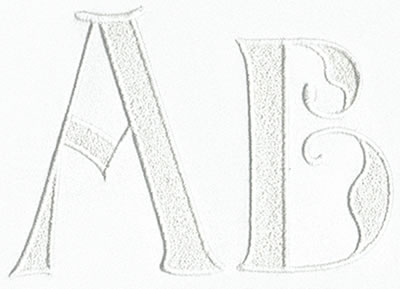 Gothic Monogram Set 17