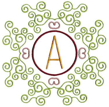 Gothic  20Monogram Set