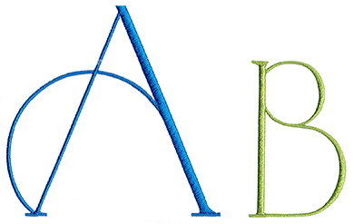 Moderne Monogram Set 15