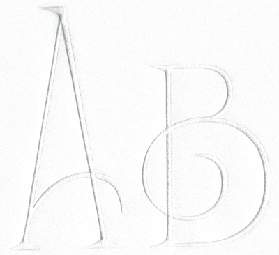 Moderne XL Monogram Set 14