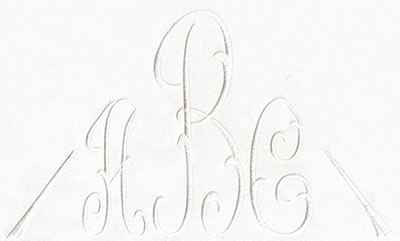 Triangle XL Monogram Set 4