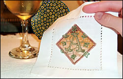 Embroidered Napkins